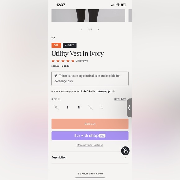 The normal brand utility vest - Picture 5 of 10